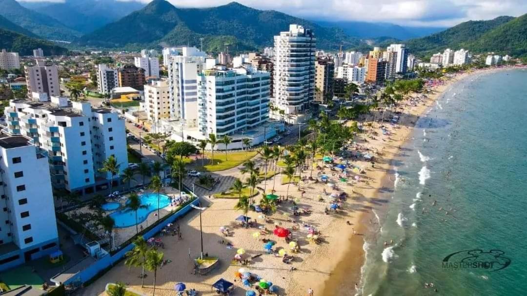 Chale Borasol Martim De Sa Piscina 600Mts Da Praia Leilighet Caraguatatuba Eksteriør bilde